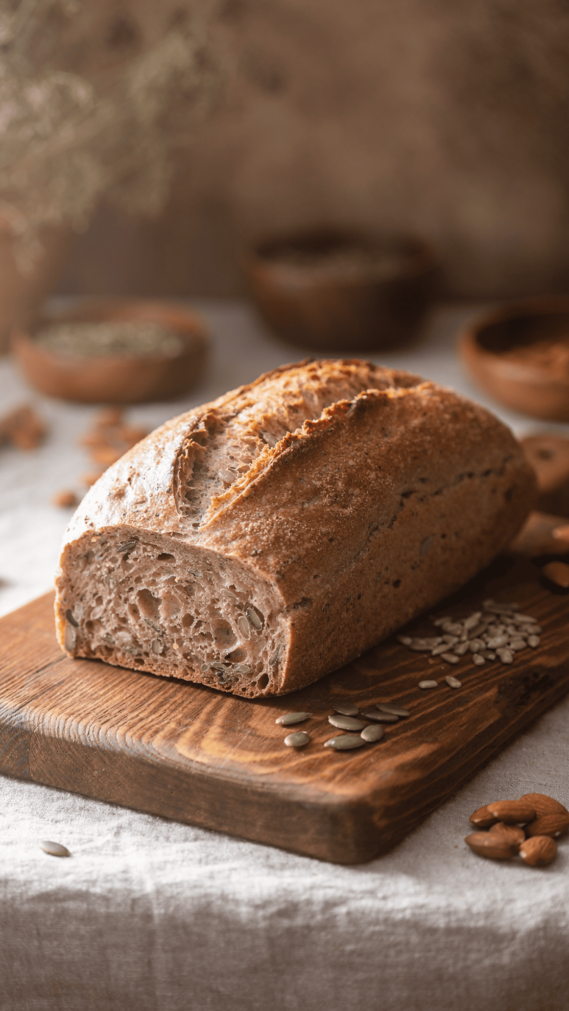 Glutensiz ekmek ve doğal tahıllar
